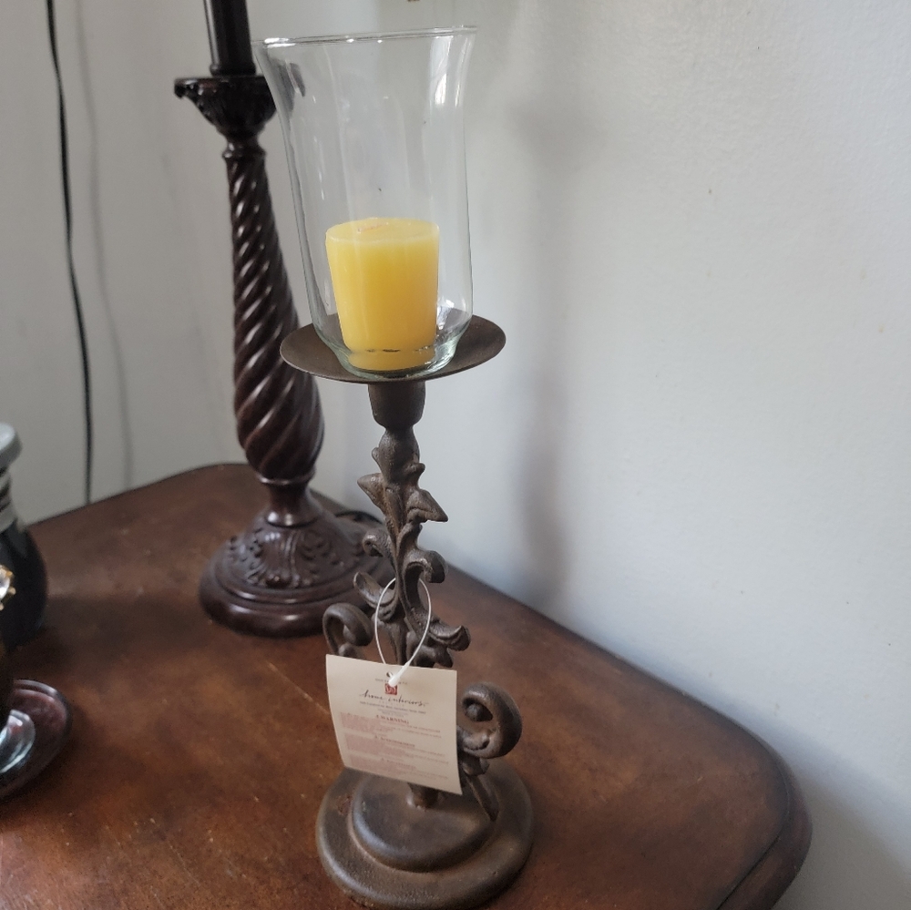 Patlna Metal Candle Holder